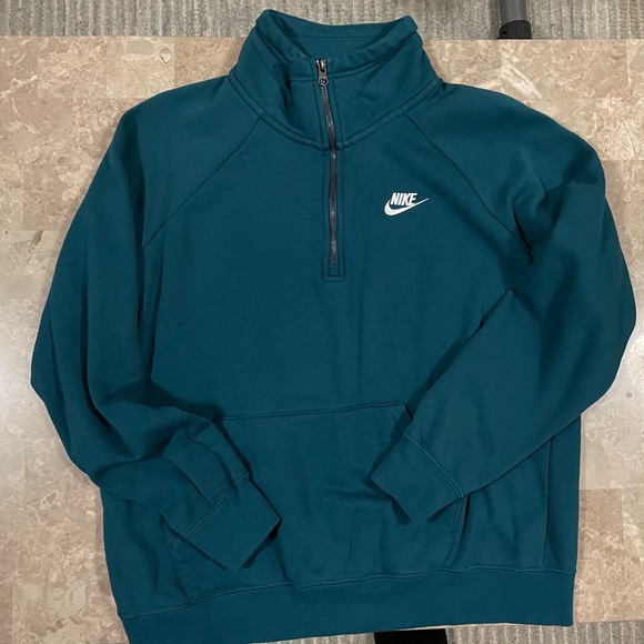 half zip sweater nike